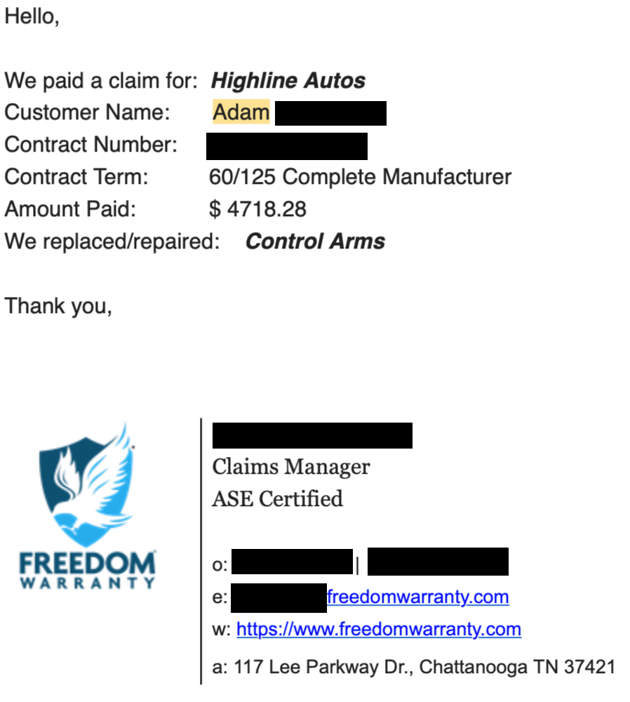 Extended Warranty AudiWorld Forums