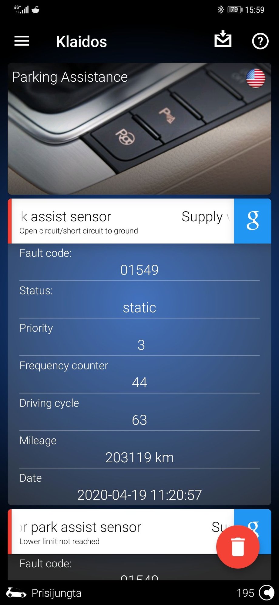 Parking sensor malfunction AudiWorld Forums