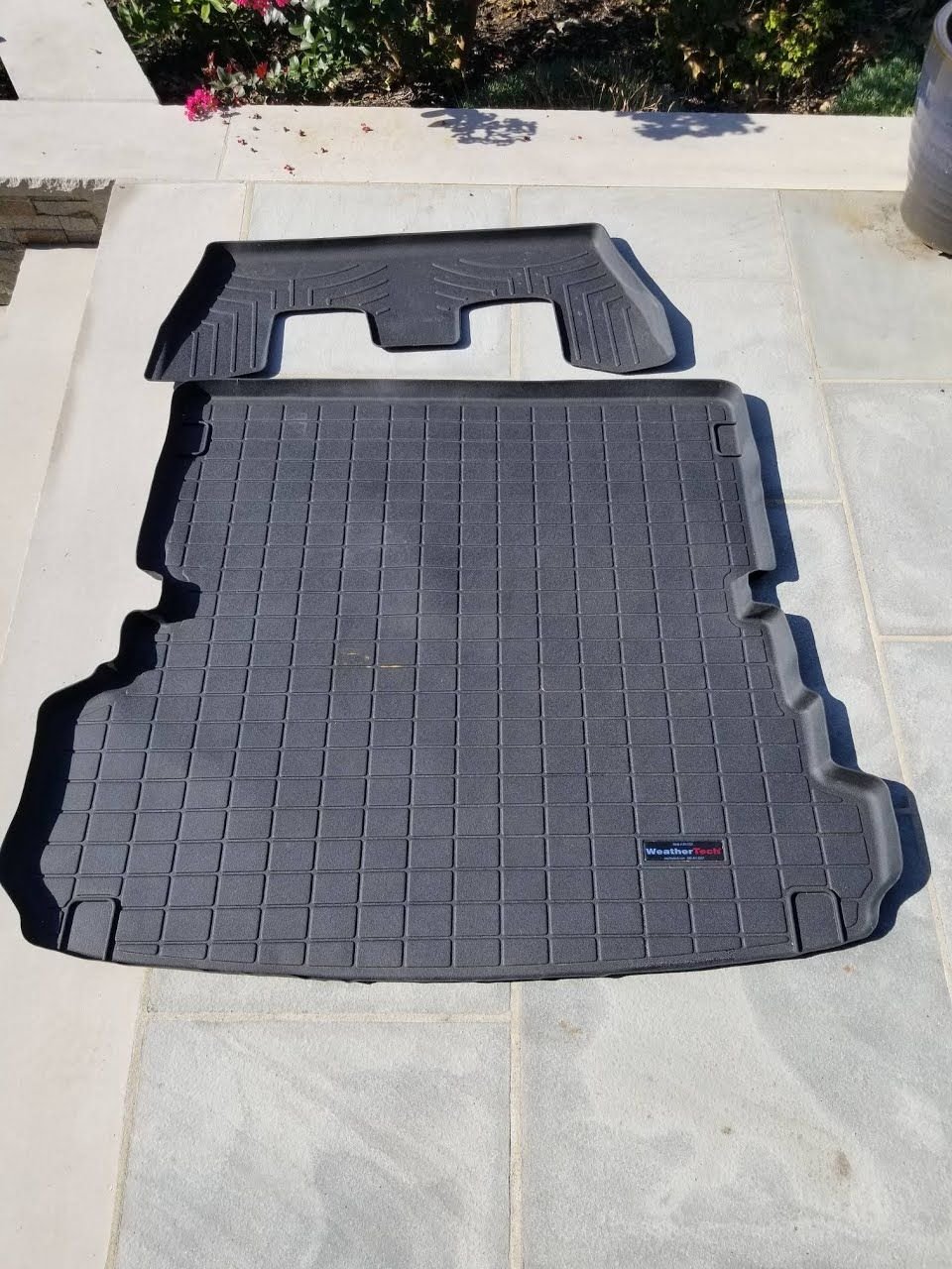 Audi Q7 2017+ Weathertech Rear Cargo Tray and 3rd Row Mat AudiWorld