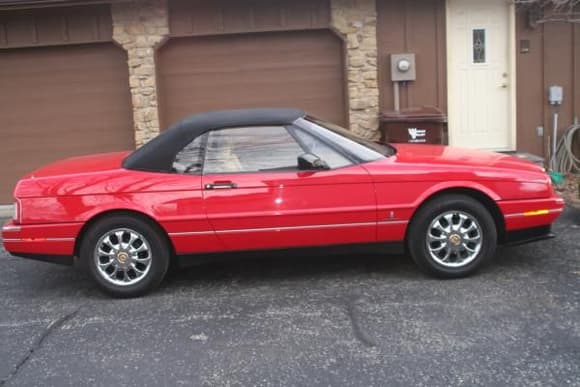 Just purchased this 1992 Allante.  70k miles,  new top