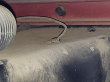 Other end of the hard line coming off the component.