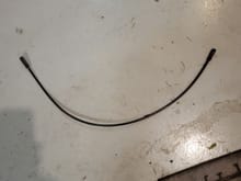 32 inch vacuum line with rubber connections at each end