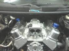 BBK underdrive pulley/Edlebrock lt4 Intake manifold