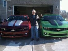 Two New 2011 Camaroz 2LT RS's  One for Postal Dave and One For Sexy Mrs Postal Dave (JoAnna)
