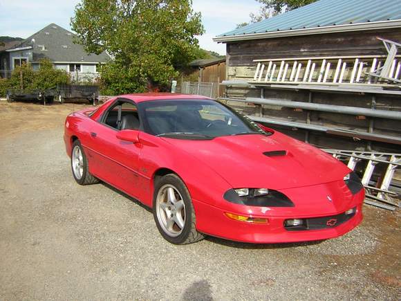 It is a little beat up but I don't mind as I am planning to take it to the track anyway.  I would be too nervous driving a pristine SS on track!