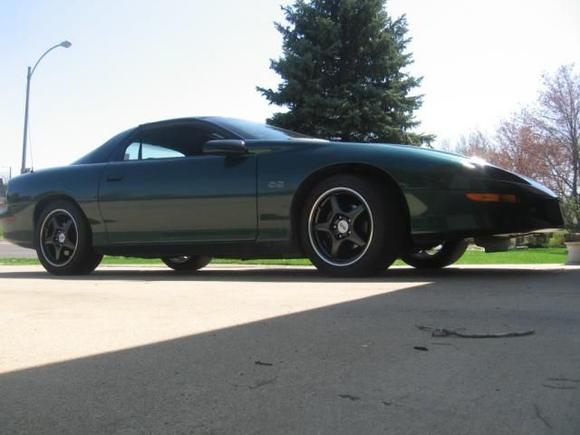 I just repainted my rims... Not bad.