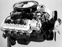 EARLY 70S OLDSMOBILE 455 32 VALVE EXPERIMENTAL ENGINE LATER AXED BY GM.