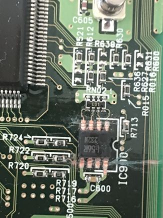 Locksmith damaged the ECM  (89666-33430) trying to  flash the IC 900 chip
