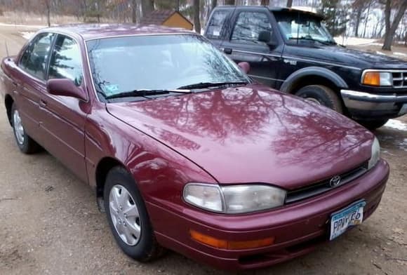 1992 Toyota Camry LE 2.2L, auto, fully loaded, 258k miles.