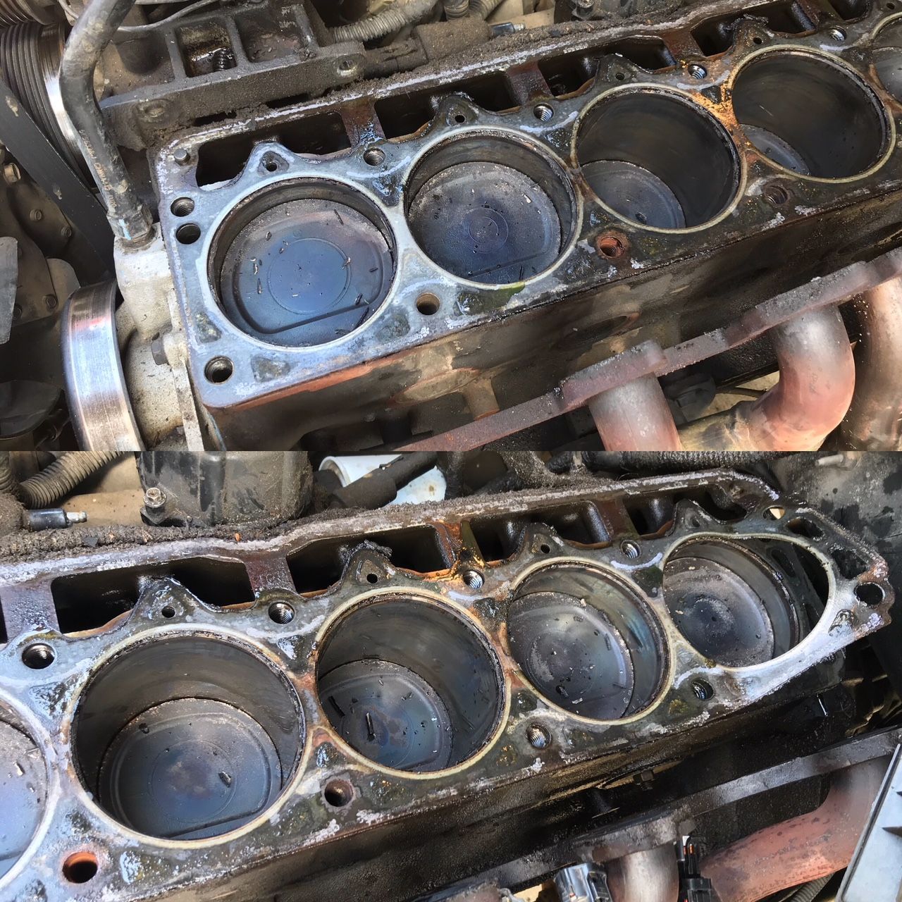 Signs Of A Blown Head Gasket >> 4.0 head rebuild in progress. Lots of question and ... Signs Of A Blown Head Gasket >> 4.0 head rebuild in progress. Lots of question and ...