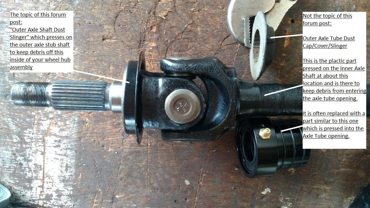Dana 30 Outer Axle Slinger 83500201 Jeep Cherokee Forum