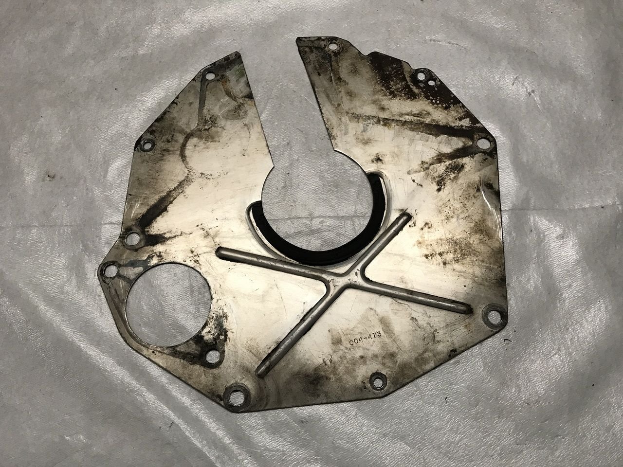 AX15 Bellhousing/Flywheel Inspection/Space plate missing Jeep