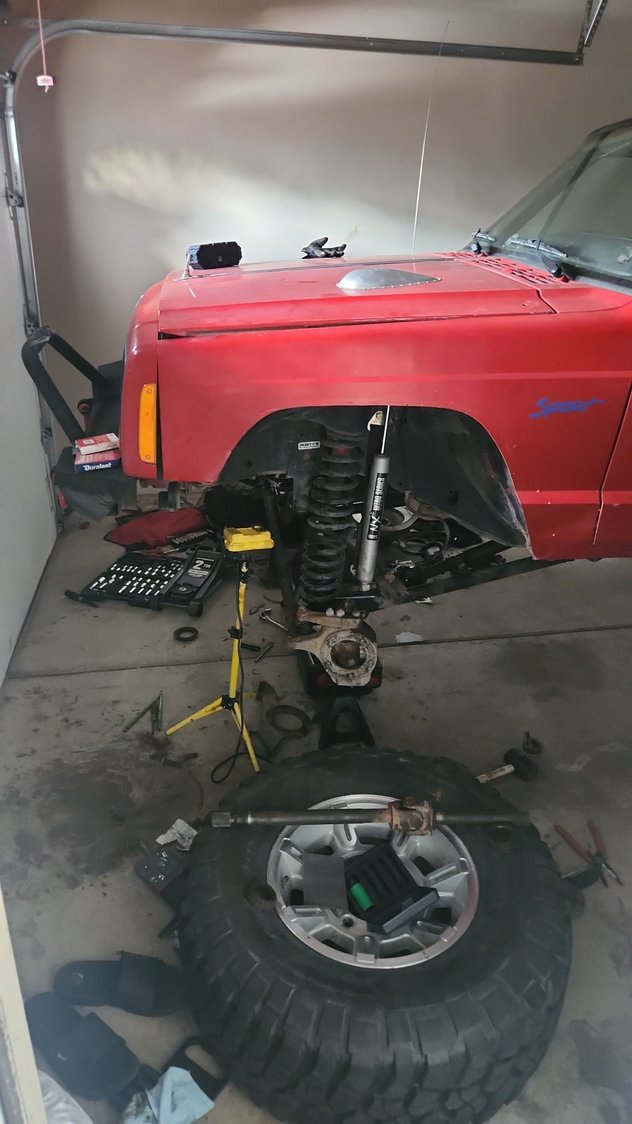 Spindles were shot, the needle bearings (roller bearings?) On the spindle completely gone cracked in half mostly 