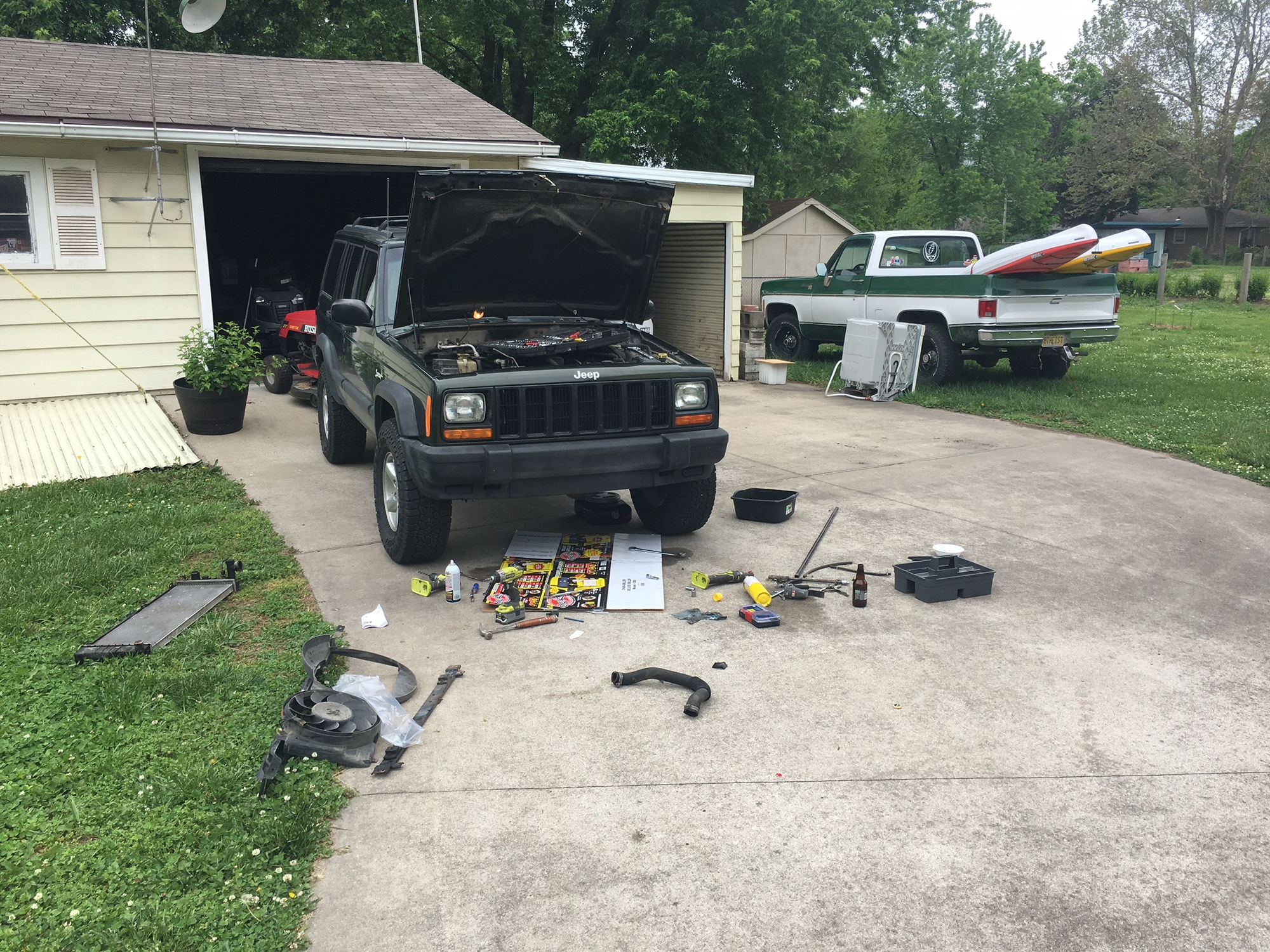 Project Cherokeeper: Blown Head Gasket! Time to Rebuild the Jeep
