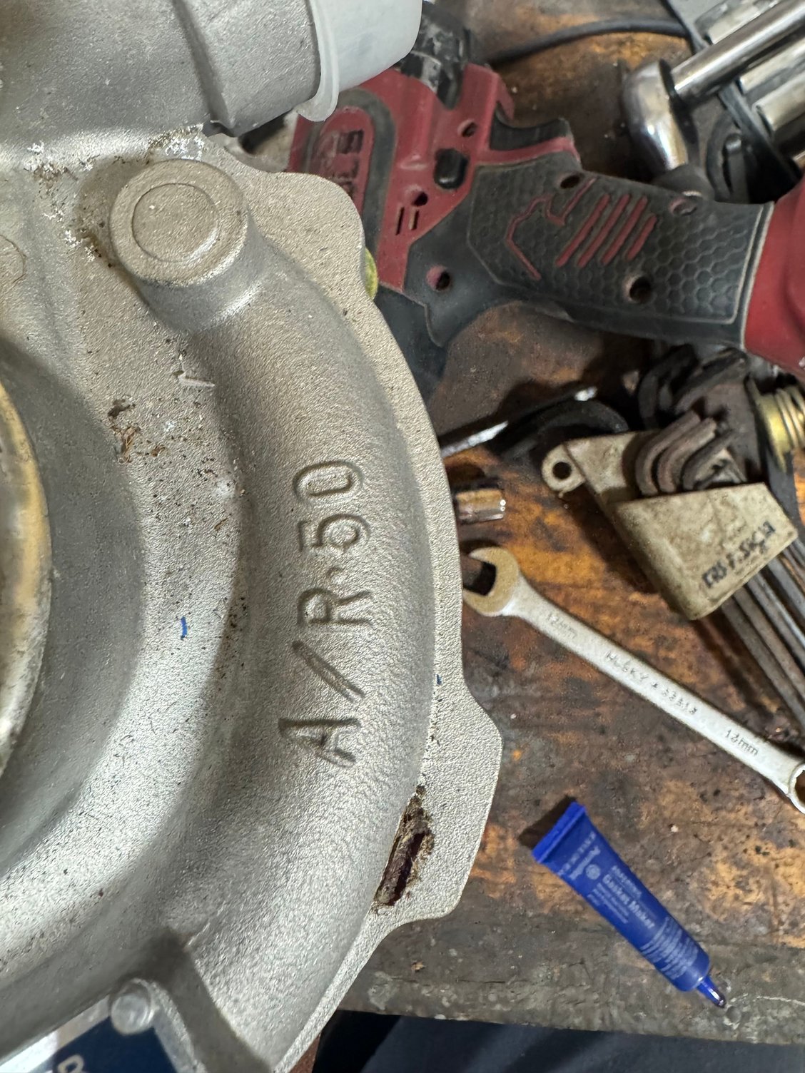 Compressor a/r is .5