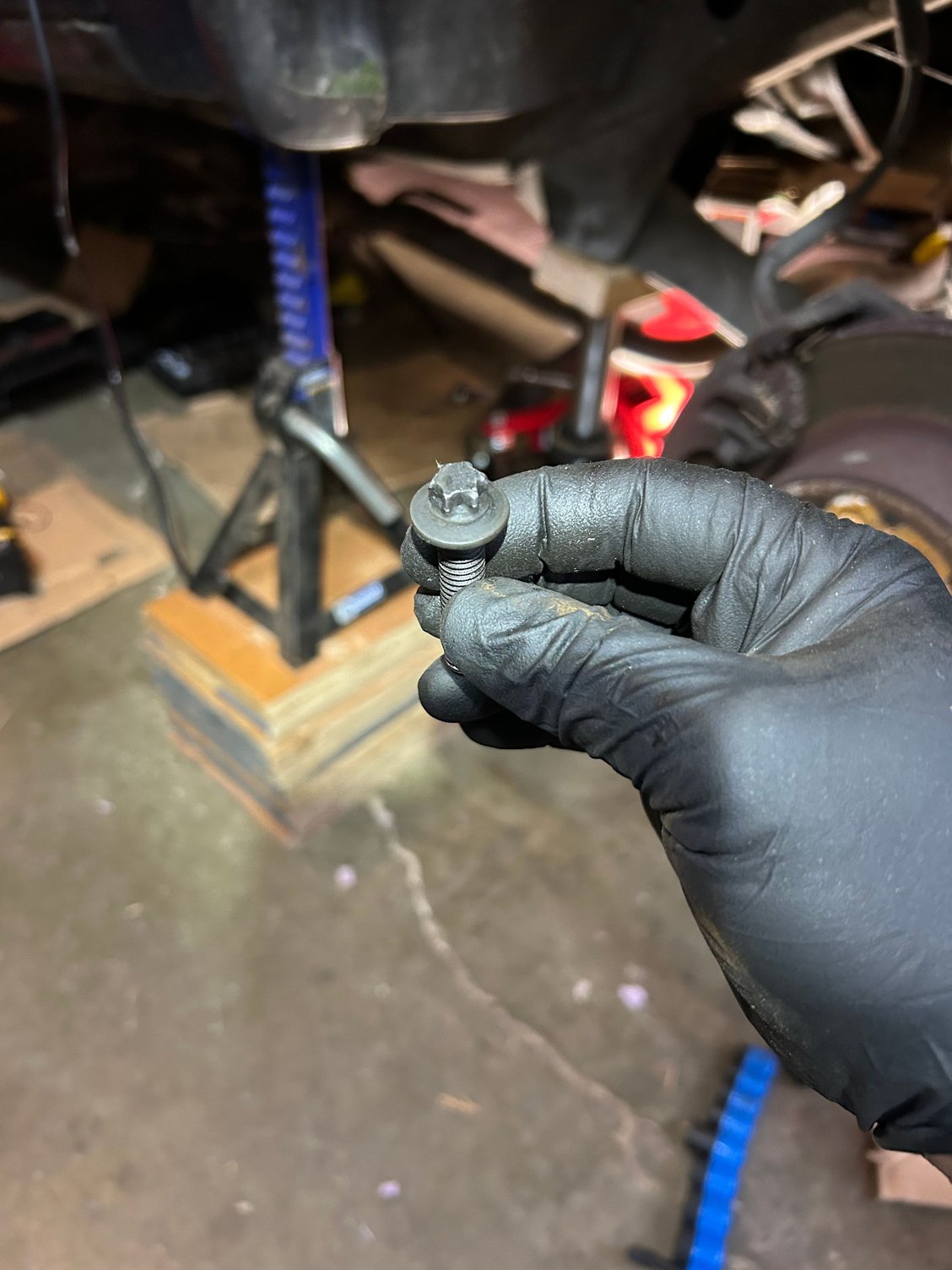 One of those pesky E12 bolts.