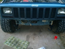 got the old bumper off ready for the new one