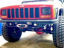 Joel built a custom tube bumper for his.