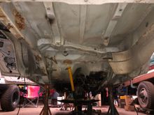 Pulling the transmission 