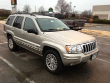 2004 Jeep Grand Cherokee Limited with brand new V8 engine, March, 2014