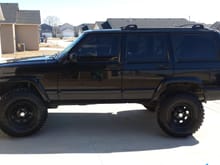 Toooooo much black??? Is this what Johnny Cash's jeep would look like?