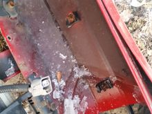 Where vacuum ball brackets were cut.