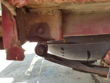 Started with the passenger side. Shackle bolts came out like butter thanks to anit sieze