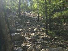 Lots of trails like this at HS. It one of the reasons this place is hard t get old as the trails constantly  change and the lines will never be the same.