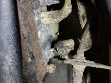 Rusted evap lines