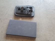 This little piece of foam has seen some better days.