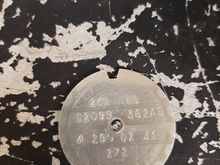 I removed all the paint and cleaned the metal.