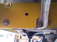 Front bolts and new steering box bolts