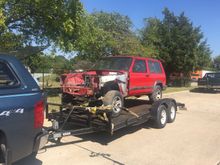 97 2wd roller, donor body for 97  White XJ