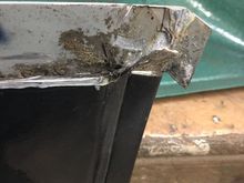 Carefully cut the inner panel.