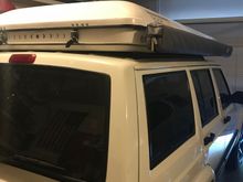 Roofnest and awning mounted