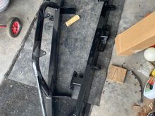 Powdercoated both bumpers from uphill manufacturing 