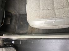 All the interior fit right back in. The only trimming was to the plastic piece by the rear passenger door where the lower seat hinge sits. Only about a 1/4” tho.
