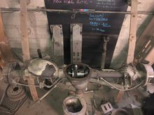 The original 8.25 rear from this Jeep. It had been leaning against the wall, untouched for over a year. 