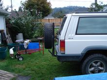 Side view, very little interference.