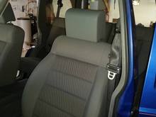 Full JKU seat install complete. Approximately 20hrs of work. Welding, drilling, fabrication, paint