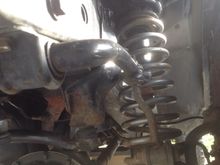 Sway bar link has pretty torn up rubber grommets