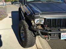 Just enough to get the radiator! Argh!