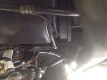 Found a small leak towards the front of the oil pan? Fluid looked green when I first saw it... 😁