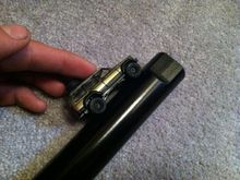 The cherokee is the size of a regular hot wheels car