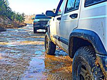 Just my jeep and a dead blazer
