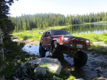 Goose Lake Jeep Trail- Cooke City MT 7/2015