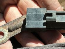 Mystery part, right side of block above oil filter. Jeep 4.0