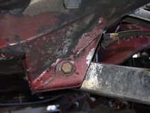 Lower control mounts also have to come off to get the most out of the stiffening plates....so maybe its time to put the long arm kit on now.
OR .....
possibly weld it back on, after the stiffener plates are on and do the long arm upgrade later,, Have not decided.