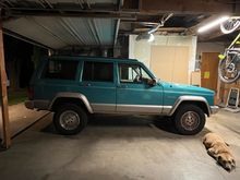 after just doing the rear. the front would have to wait until after a small work trip.