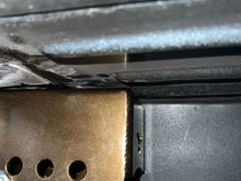 One thing I’m not a fan of with these brackets: I wish it sat flat against the bottom of the floor. Looks odd to me that it interferes here, but it matches the photos on the manufacturer’s site. Probably would’ve been helpful if these came with installation instructions. 